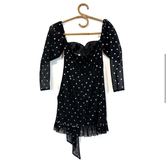 Revolve | Lovers + Friends | Elodie Mini Dress in Black Size S - Picture 8 of 10